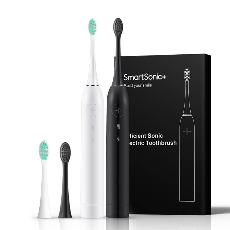 Double Travel Rechargeable Wireless Charging Electric Toothbrush