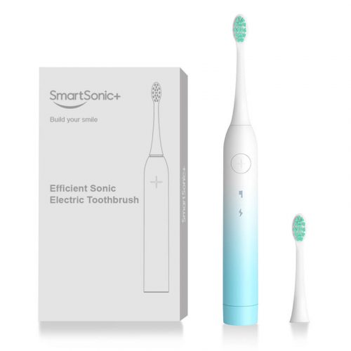 Soft sonic toothbrush